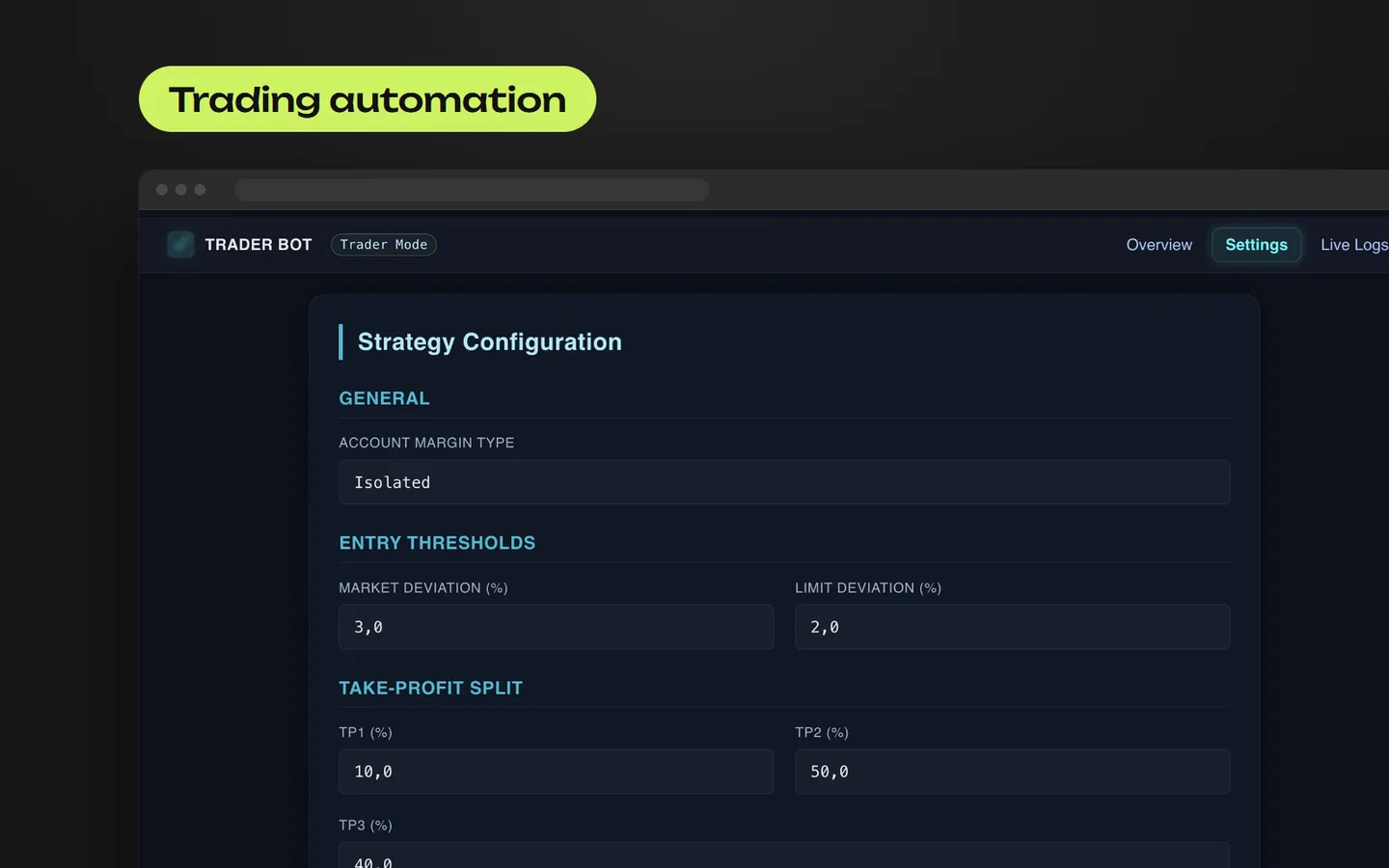 Trade Copier — Telegram to Crypto Exchange Automation System
